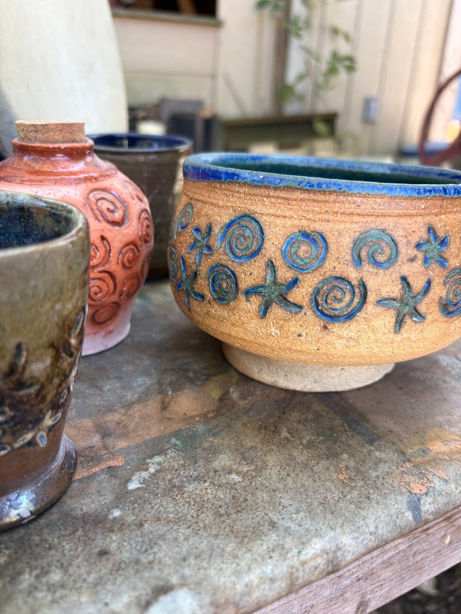 Bowls by Barry Crowder, Knoxville TN sculptor